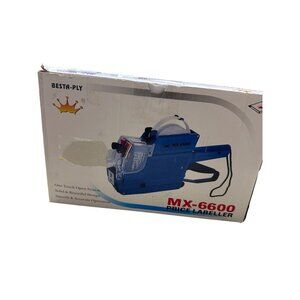 Besta-Ply MX-6600 price labeler yellow one touch solid yellow SKU 3108